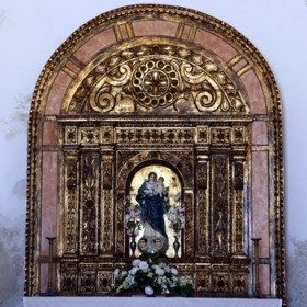 Sagres Altar der Kirche 280